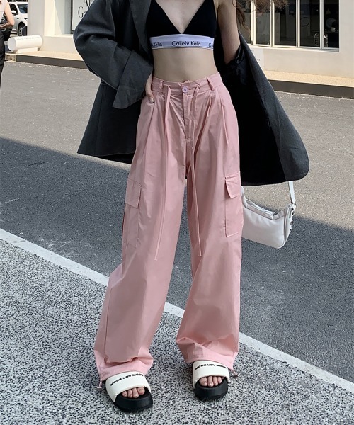 「by muni:r」 カーゴパンツ SMALL チャコール レディース