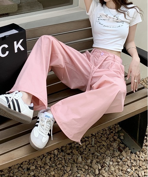 「by muni:r」 カーゴパンツ SMALL チャコール レディース