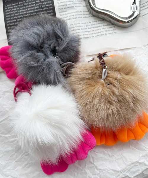 NOLITA LABORATORY チャーム 「 NOLITA / ノリータ 」 ふわふわファー