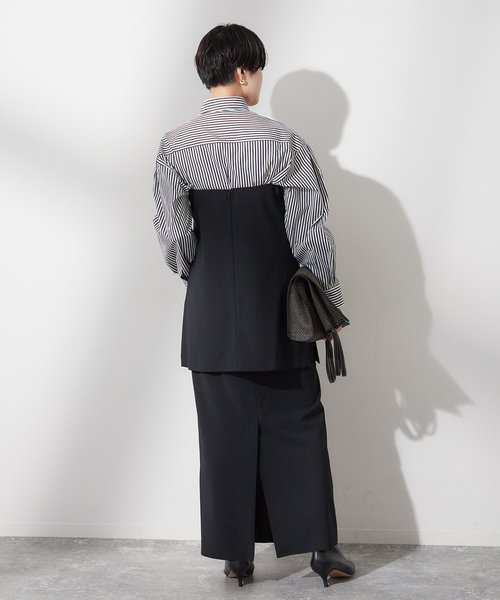 「journal standard L'essage」 ノースリーブブラウス FREE ブラック レディース_画像7