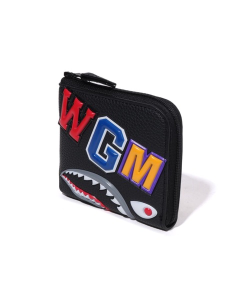 A BATHING APE（アベイシングエイプ） 財布 SHARK MINI WALLET メンズ