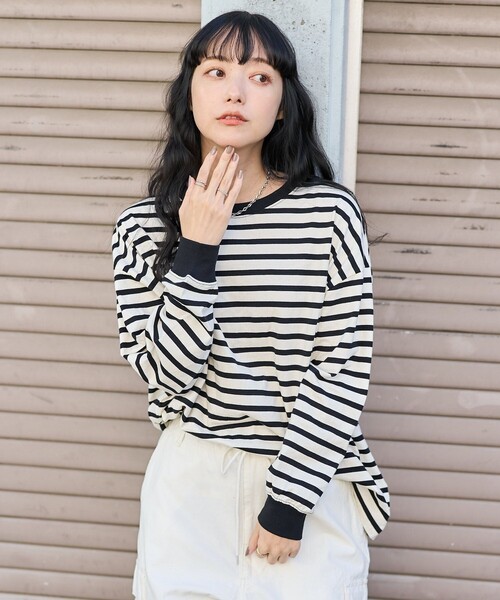FREAK'S STORE（フリークスストア） 長袖カットソー フリ- オフ