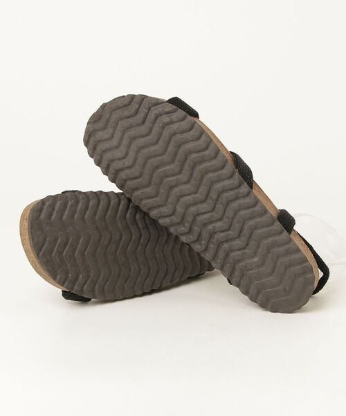 「ARCOPEDICO」 フラットサンダル 39 ブラック レディース_画像3