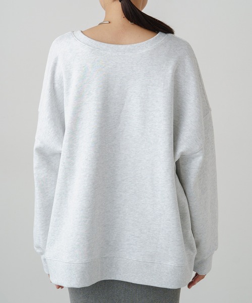 Loungedress（ラウンジドレス） スウェットカットソー FREE オフ