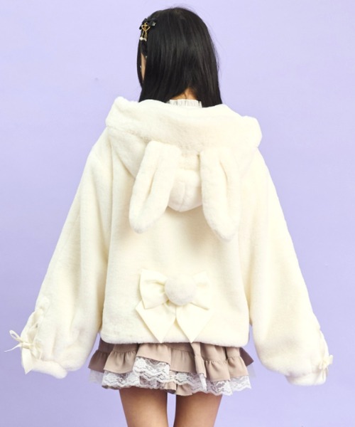 うさみみコート うさみみエコファーコート – BUNNY APARTMENT