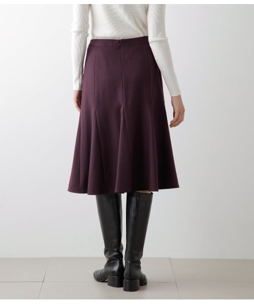 「NEWYORKER」 フレアスカート 11号 ブラック レディース_画像7