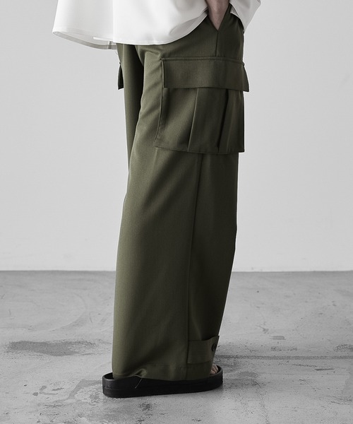 「RUUBON」 カーゴパンツ M ブラック メンズ_画像5