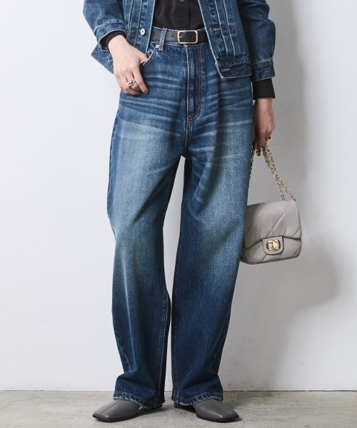 CHIC STYLE（シックスタイル） ワイドパンツ ジーンズ デニム デニム