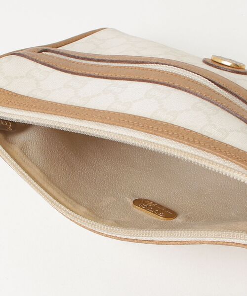 GUCCI（グッチ） クラッチバッグ - ベージュ メンズ : ZOZOTOWN Yahoo