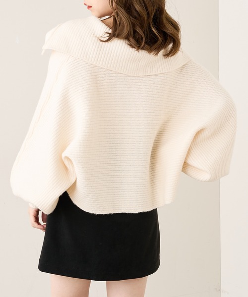 「Chico」 長袖ニット FREE アイボリー レディース_画像4