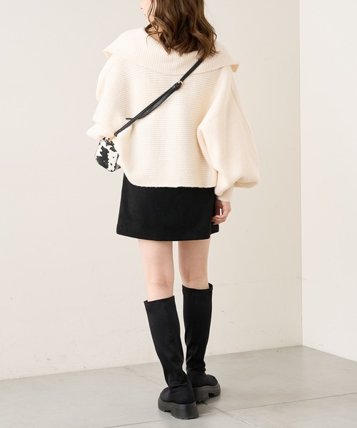 「Chico」 長袖ニット FREE アイボリー レディース_画像5