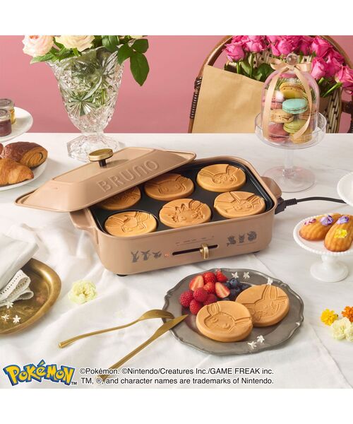 BRUNO（ブルーノ） イーブイフレンズ コンパクトホットプレート