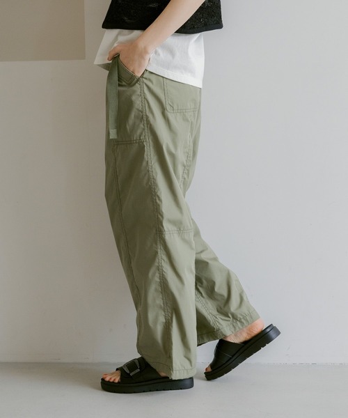 niko and…（ニコアンド） イージーパンツ FREE オレンジ レディース