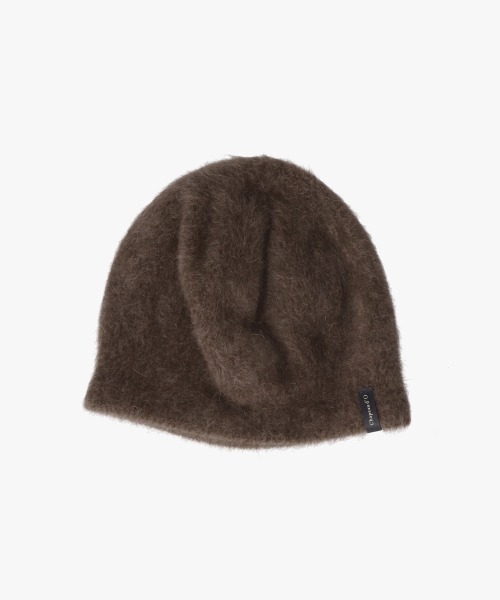 「Chapeau d' O」 ニットキャップ FREE ダークブラウン レディース_画像6
