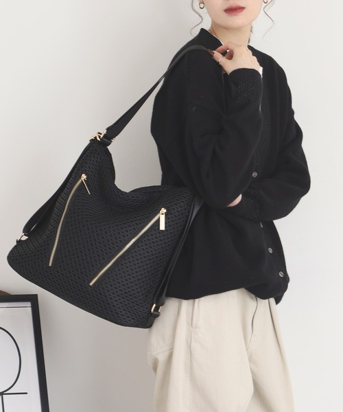Crossi ショルダーバッグ バッグ ダンボールニット2WAYバッグ