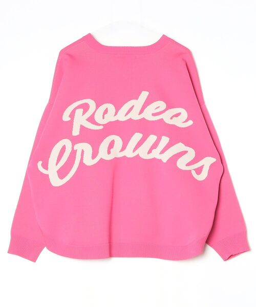 「Rodeo Crowns」 長袖ニット FREE ピンク レディース_画像2