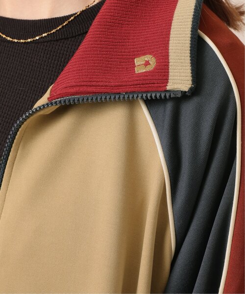 「DOUBLE NAME」 ジャージブルゾン FREE ネイビー レディース_画像8