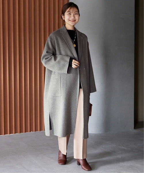 SLOBE IENA（スローブイエナ） チェスターコート 38 グレー レディース