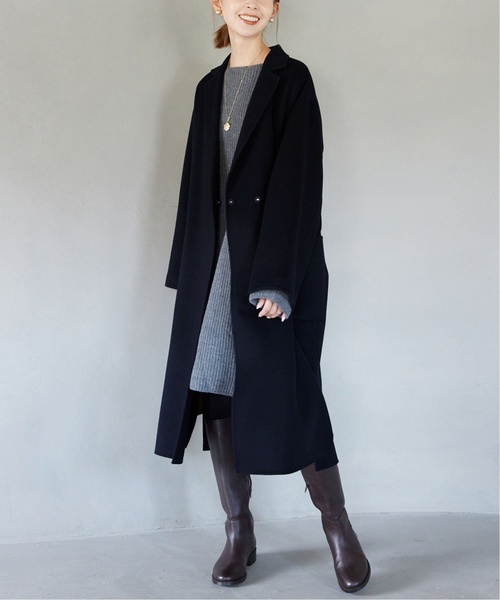 SLOBE IENA（スローブイエナ） チェスターコート 38 グレー レディース