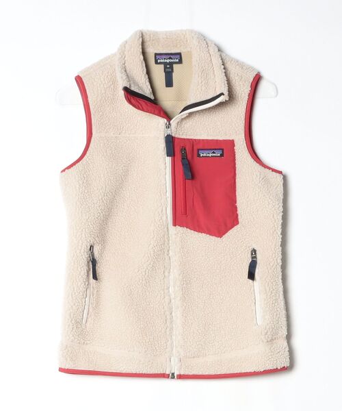 patagonia（パタゴニア） ベスト X-SMALL ベージュ レディース