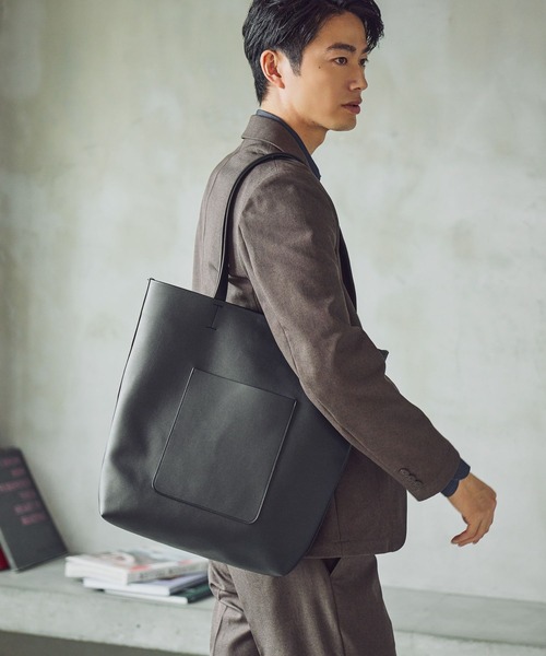 GLOBAL WORK（グローバルワーク） トートバッグ 軽量ジャストポケット