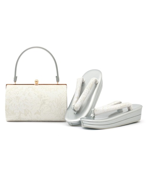 帯生地を使用した豪華な草履バッグセット レディース | SOUBIEN | 02