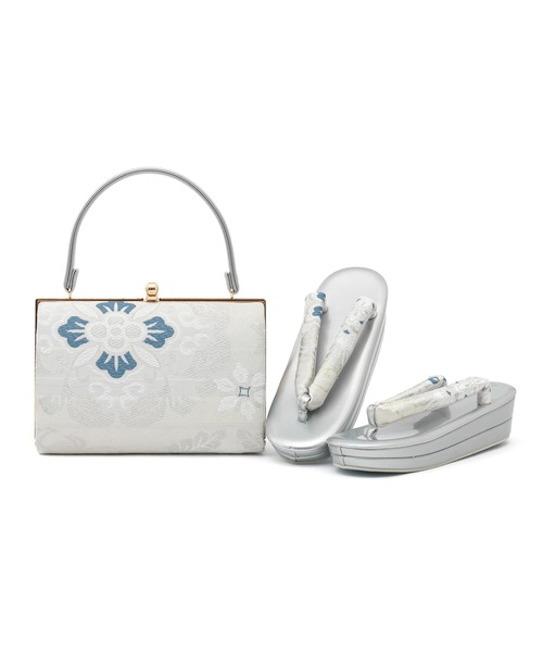 帯生地を使用した豪華な草履バッグセット レディース | SOUBIEN | 10