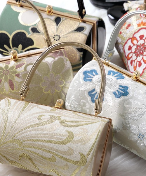 帯生地を使用した豪華な草履バッグセット レディース | SOUBIEN | 38