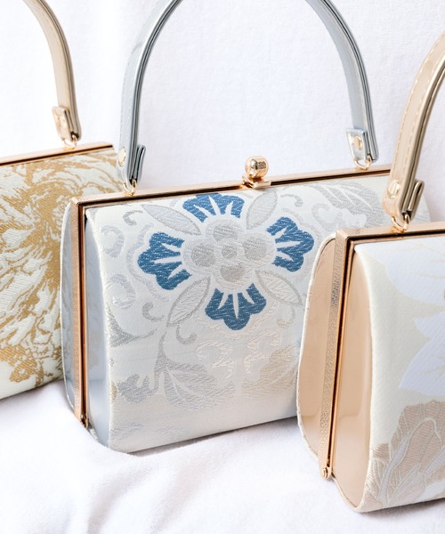 帯生地を使用した豪華な草履バッグセット レディース | SOUBIEN | 48