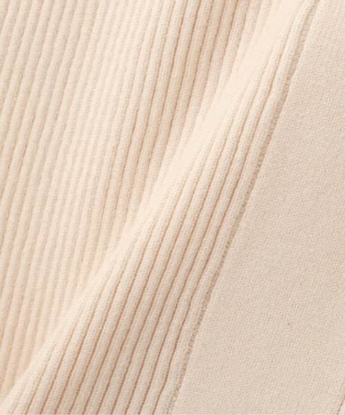 「NATURAL BEAUTY BASIC」 長袖ニット FREE チャコールグレー レディース_画像6