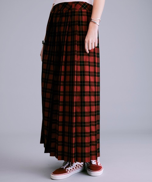 「NOISE MAKER」 プリーツスカート 38 ネイビー レディース_画像5