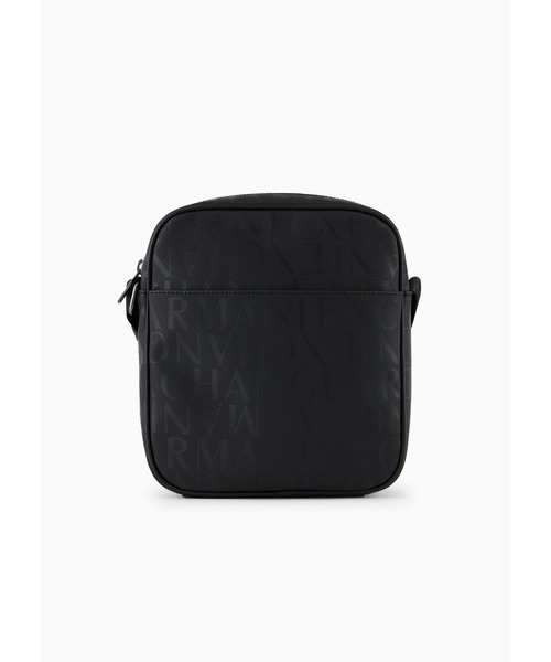 Armani Exchange ブラック ショルダーバッグ ARMANI EXCHANGE 「ARMANI EXCHANGE」 ショルダーバッグ FREE ブラック