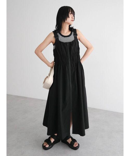 「Sugar spoon」 キャミソールワンピース FREE ブラック レディース_画像3