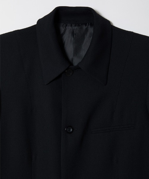 ジャケット テーラードジャケット 「soduk」back open jacket