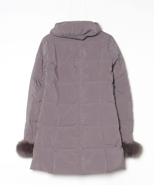 定価86,900円！新品タグ付き Theory リュクス 38 ダウンコート theory luxe（セオリーリュクス） ダウンコート 38 グレー レディース