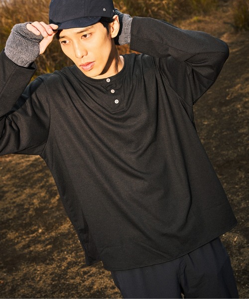BRING（ブリング） ヘンリーネック tシャツ WUNDERWEAR ヘンリーネック