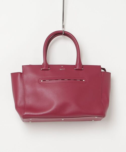 agnes b.（アニエスベー） ボストンバッグ - ピンク レディース