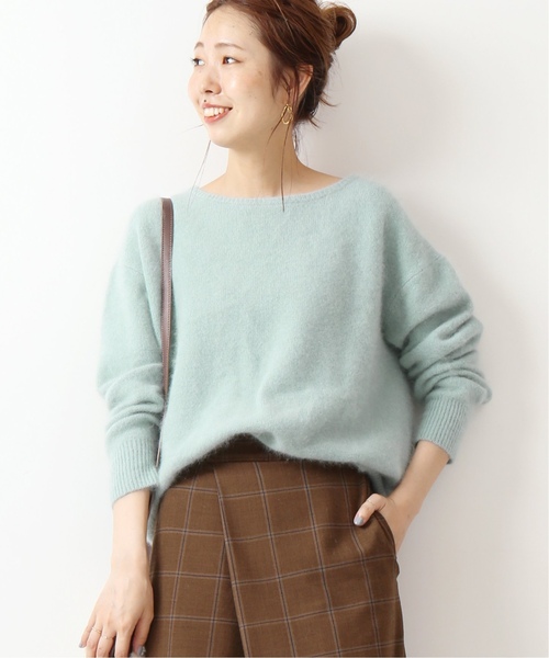 「Spick & Span」 長袖ニット FREE ブラウン レディース_画像2