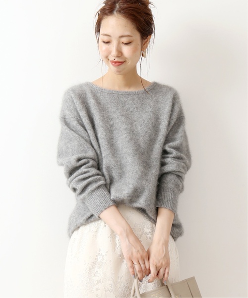 「Spick & Span」 長袖ニット FREE ブラウン レディース_画像8