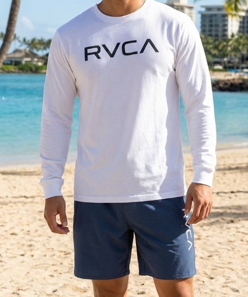 RVCA（ルーカ） ラッシュガード ESCAPE SFLT 水陸両用 UVケア 長袖