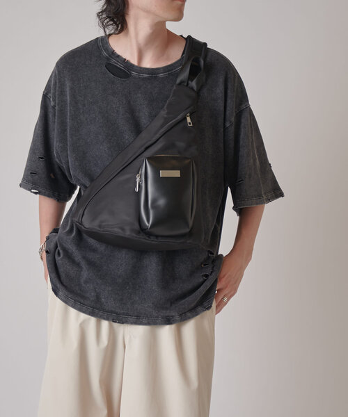 「Lui's」 ショルダーバッグ FREE ブラック メンズ_画像2