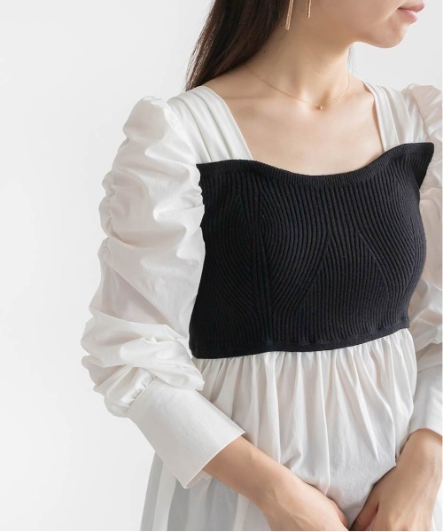 「RANDA」 長袖ブラウス FREE グレー レディース_画像5