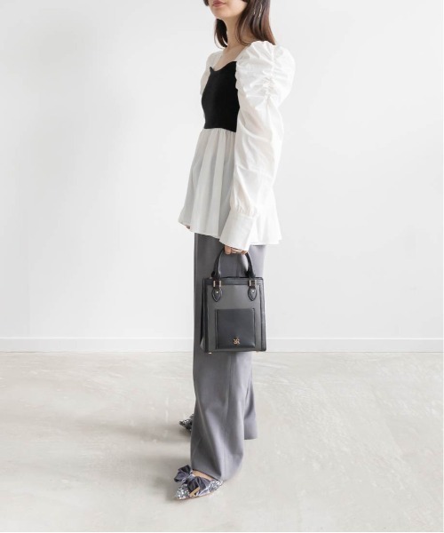 「RANDA」 長袖ブラウス FREE グレー レディース_画像8