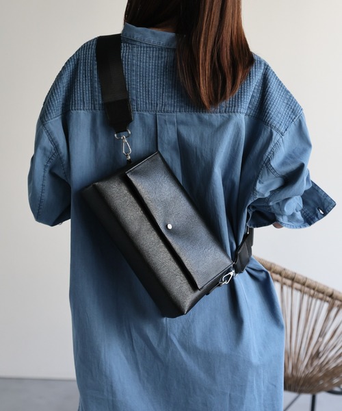 【美品】EUROKENVY 2WAY ボディバッグ sakishimatokyo ショルダーバッグ バッグ 「2WAY」ボディバッグ/合皮