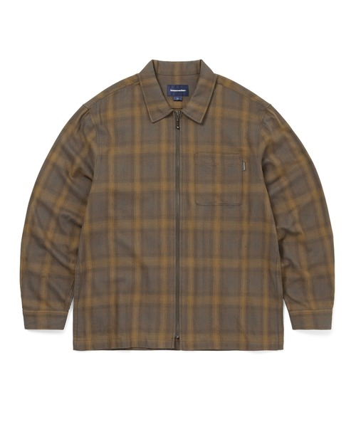 thisisneverthat（ディスイズネバーザット） シャツ Nep Check Zip