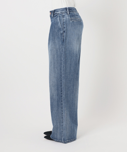 Spick＆Span（スピック アンド スパン） ワイドパンツ ジーンズ デニム