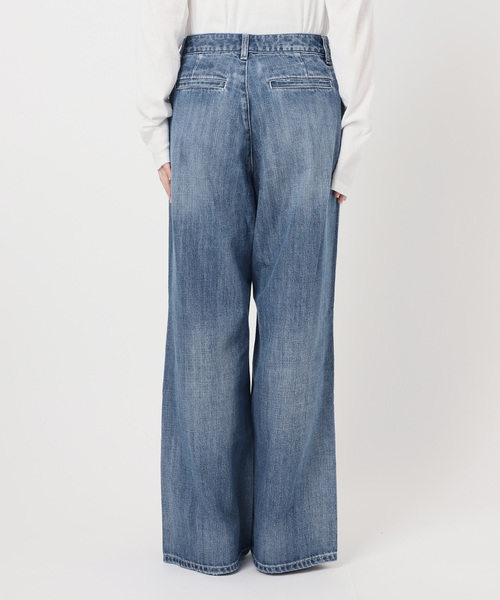 Spick＆Span（スピック アンド スパン） ワイドパンツ ジーンズ デニム