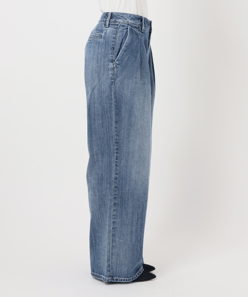Spick＆Span（スピック アンド スパン） ワイドパンツ ジーンズ デニム