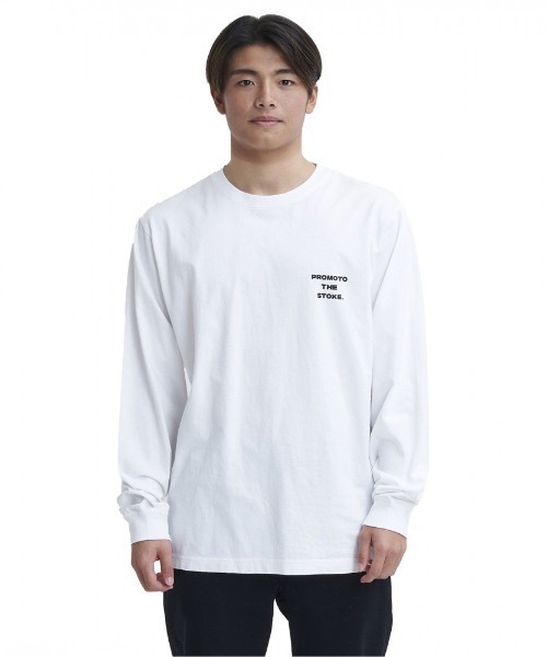 「Quiksilver」 長袖Tシャツ LARGE ブルー メンズ_画像3