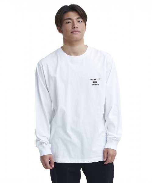 「Quiksilver」 長袖Tシャツ LARGE ブルー メンズ_画像4